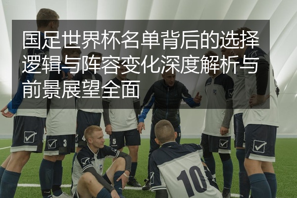 国足世界杯名单背后的选择逻辑与阵容变化深度解析与前景展望全面