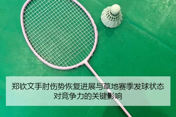 郑钦文手肘伤势恢复进展与草地赛季发球状态对竞争力的关键影响（aiyouxi）